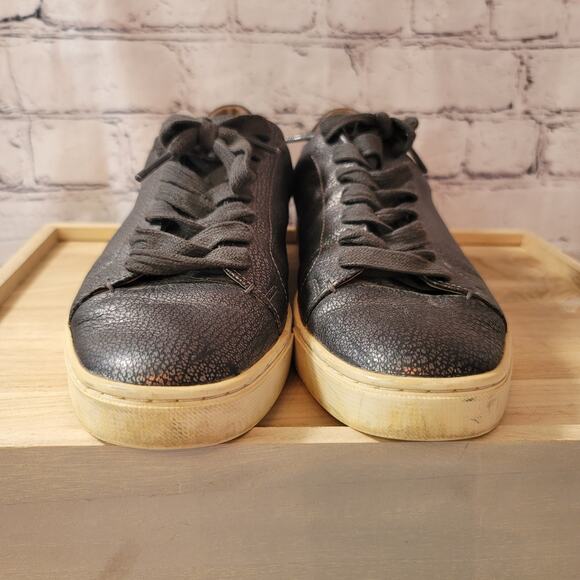 Frye- Women's low lace Pebbled Leather Shoes- size 7.5 -READ - Picture 2 of 6